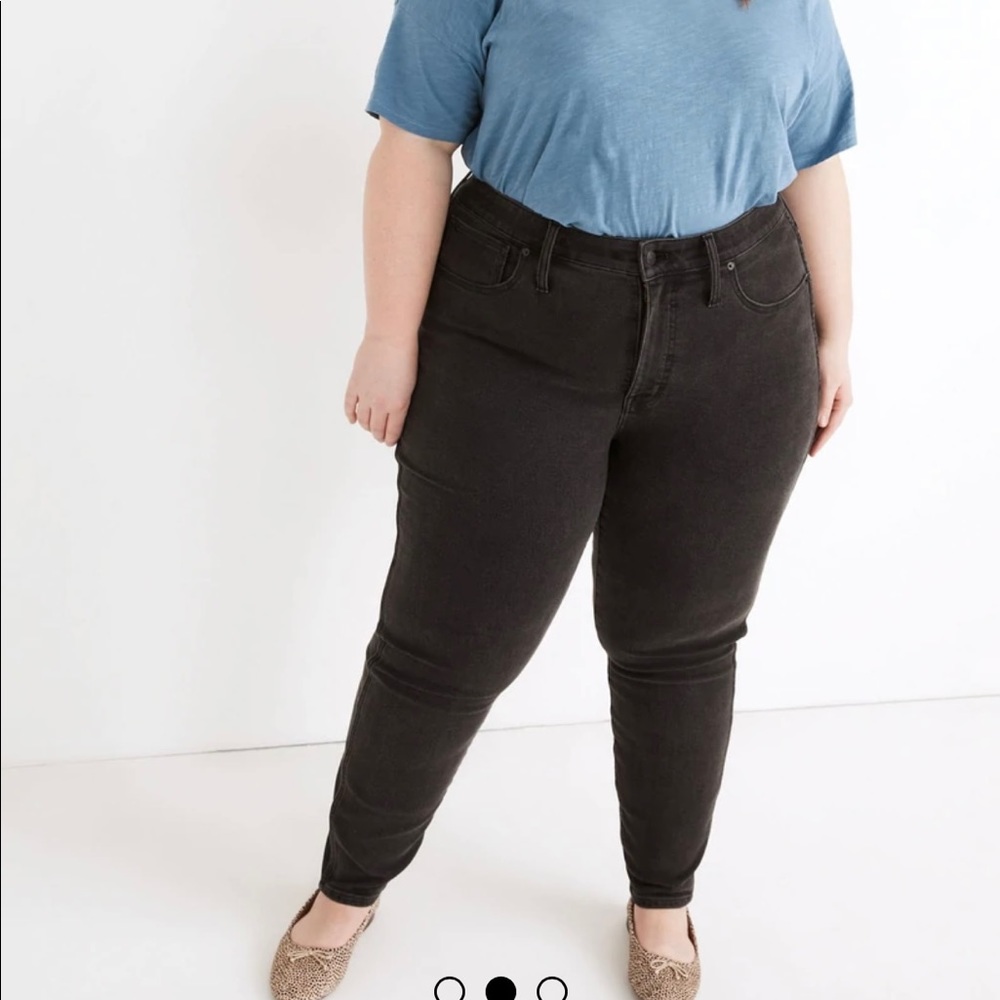 10 Inch High Rise Jeans in Starkey Wash